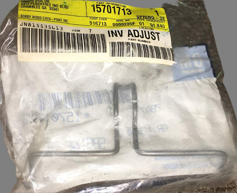 NCI NOS CHEVROLET OLDSMOBILE G TRUCKS steering linkage shield oil filter access dOOr SPRING