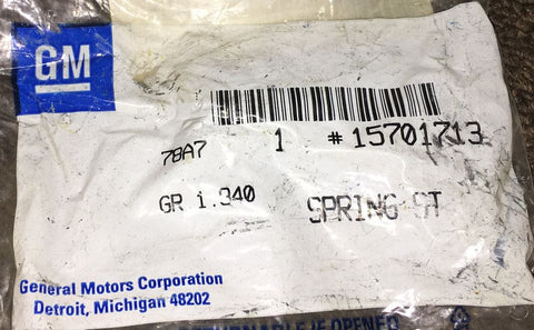 NCI NOS CHEVROLET OLDSMOBILE G TRUCKS steering linkage shield oil filter access dOOr SPRING