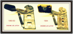1960-64 CORVAIR ENGINE LID LATCH / LOCK - #4481632 your choice of LATCH