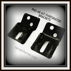 1965-69 CORVAIR A/C EVAPORTOR BRACKETS