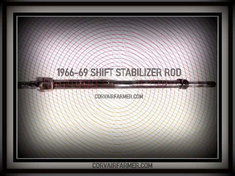 1966-69 CORVAIR STABILIZER ROD FOR SHIFTER TUBE - STEEL GM 3881735