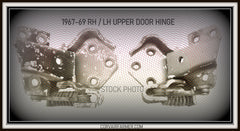 1967-69 CORVAIR RH / LH UPPER DOOR HINGE - SOLD EACH