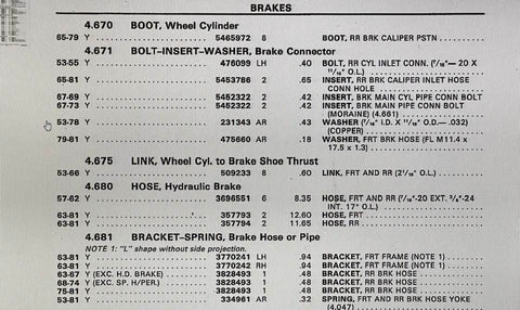 NOS 1960-68 CORVAIR COPPER WASHER BRAKE HOSE/WHEEL CYLINDER