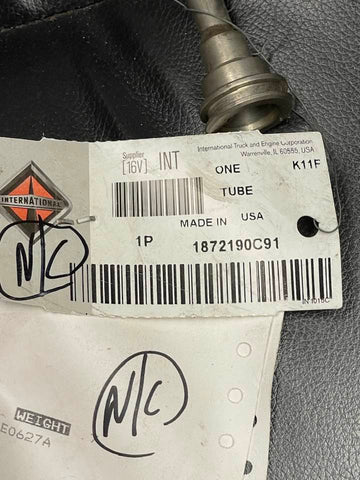 IH 3200, 4100, 4200, 4300, BE20, CACB, ICCB, ICSB, and RXT123 fuel supply TUBE
