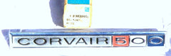 NOS 1963 CORVAIR 500 LEFT OR RIGHT FRONT FENDER EMBLEM 3820991