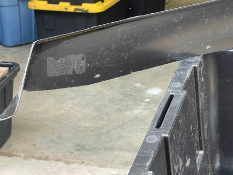 NOS OEM CORVAIR FRONT SPOILER, AIR DAM, VALENCE BELOW FRONT BUMPER