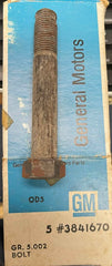 5 NOS 1965-66 GM BRAKE FLANGE PLATE BOLTS 3841670