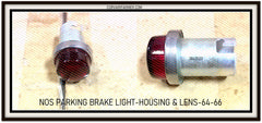 NOS GM 1964-66 CORVAIR PARKING / EMERGENCY BRAKE LIGHT PICTURED LENS 3843523