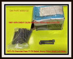 NOS GM 1967-1979 CHEVY OLDS PONTIAC REAR AXLE LOCK PIN #393132