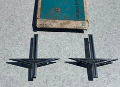 NOS 1966-69 CORVAIR FRONT FENDER EMBLEM-MONZA CROSS 4227220
