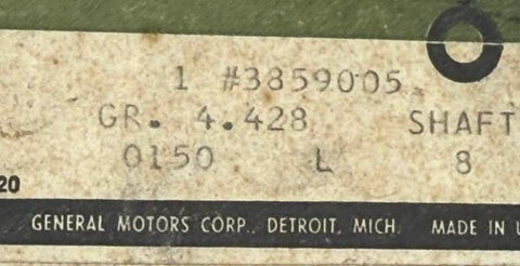 NOS 1966-1982 GM OLDSMOBILE CHEVROLET CORVAIR BUICK PONTIAC CORVETTE CAMARO Saginaw 3 & 4 speed transmission counter shaft