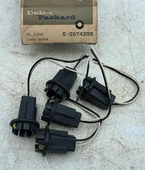 NOS CORVAIR  1965-67 RIGHT & 1968-69 LEFT 2 WIRE TAIL LIGHT SOCKET & 60-64 FRONT DIRECTIONAL SOCKET