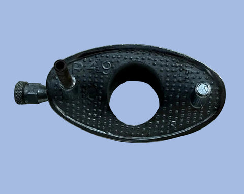 Chrome TRICO‑Style Wiper Transmission Housing / Escutcheon – Vintage Cable‑Drive Systems
