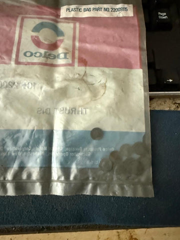 🧩 GM Part #22009293 — Thrust Disc (Washer / Spacer) SOLD EACH