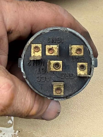 USED 1969 MOPAR DODGE PLYMOUTH DART IMPERIAL VALIANT IGNITION SWITCH W/ KEY