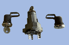 USED CORVAIR LATE MODEL IGNITION SWITCH / DOOR LOCKS W/ KEYS PICTURED