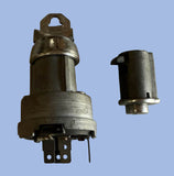 USED 1960-64 CORVAIR IGNITION SWITCH WITH KEY AND GLOVE BOX LOCK - SAME KEY 4 BOTH