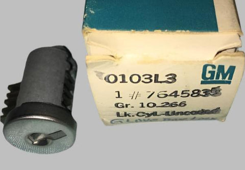 NOS 1967 CORVAIR 64-5 Chevelle 67 camaro 71 Chevelle 71 olds F85 console 67 Toranado GLOVEBOX LOCK CYLINDER / UNCODED 7645835