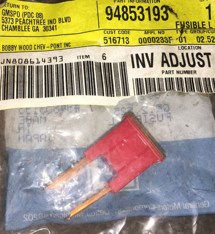 NCI NOS 1985-2002 CHEVROLET PRIZM NOVA FUSE 94853193