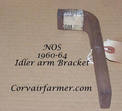 NOS 1960-64 CORVAIR IDLER ARM BRACKET - 3779414