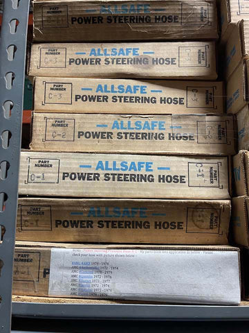 NC NORS - Power Steering Pressure Hose C-1 - 1970'S DODGE PLYMOUTH CHRYSLER