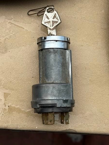 USED 1969 MOPAR DODGE PLYMOUTH DART IMPERIAL VALIANT IGNITION SWITCH W/ KEY