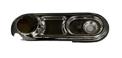 1960-64 CORVAIR CHROMED OR ORIGINAL SPARE WHEEL LOCK PLATE -