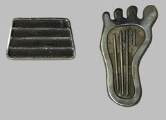 NCI CAL CUSTOM FOOT FLOOR DIMMER AND STARTER SWITCH PEDALS