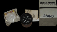 NOS Stewart Warner Oil Pressure Gauge #284-D