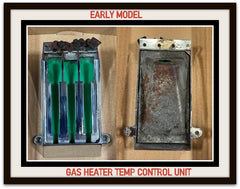 1960-64 CORVAIR GAS HEATER CONTROL HOUSING MODULE - STOCK PHOTO