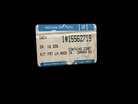 NOS GM 15562719 Kit, Front Side Door Lower Hinge, Left