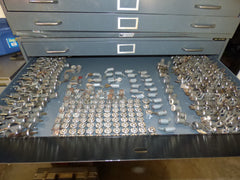 USED 1965-69 CORVAIR GLOVEBOX LOCK ASSEMBLY WITH KEY