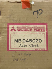 NOS 1976-77 MITSUBISHI DODGE COLT WAGON CLOCK - MB 045020