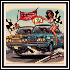Digital Cartoon Art for the Corvair Enthusiasts.