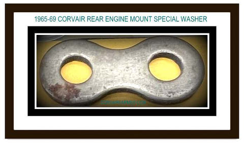 USED 1965-69 CORVAIR REAR ENGINE MOUNT SPECIAL WASHER