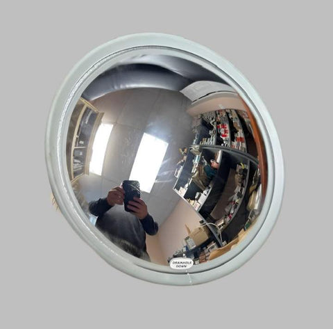 NC Velvac 709218 Door Blind Spot Mirror Dura Ball Wide View Convex Mirror