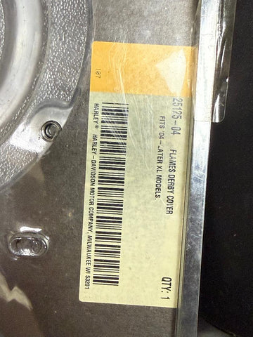 Genuine Harley-Davidson “Flames” Derby Cover — NOS Part No.