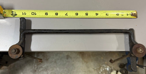 ANTIQUE BATTERY HOLD DOWN - DON'T KNOW SPECIFIC APPLICATIONS OR MAKE MODEL ETC