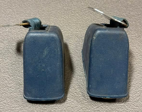 Genuine Plastic Seat Belt Retainer Housing WITH RETRACTOR AND BELT - PAIR