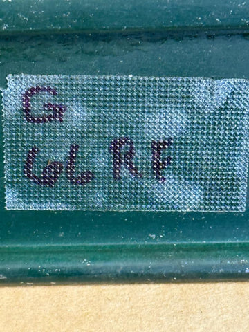 “Auto Ventshade G66RF – Passenger-Side Front Window Deflector. Stamped G66RF