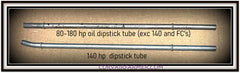 1960-69 CORVAIR CAR OIL DIPSTICK TUBE - except 140 hp dipstick