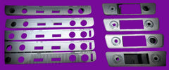 1960-64 CORVAIR DASH CLUSTER / RADIO FACEPLATES - SOLD EACH