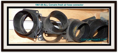 1961-69 ALL Corvairs fresh air hose connector