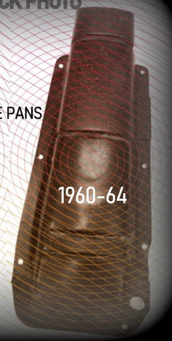 1960-64 CORVAIR Toe Panel Duct Work COVER