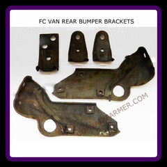 USED 1961-65 Corvair Truck and Van Rear Bumper Brackets - 4 TOTAL