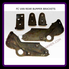 USED 1961-65 Corvair Truck and Van Rear Bumper Brackets - 5 TOTAL