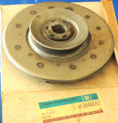 NOS 1964 CORVAIR GENERATOR PULLEY "PROTECTED STYLE"  GM # 3848042