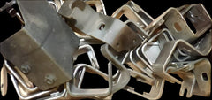 USED 1961-69 CORVAIR CHOKE THERMOSTAT BRACKET - LOWER ENGINE SHROUD