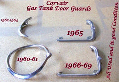 1960-61 CORVAIR GAS TANK DOOR GUARD -