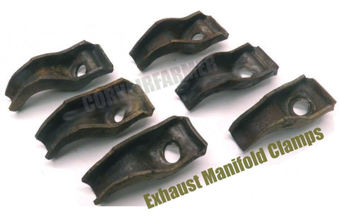 USED - CORVAIR 1960-69 EXHAUST MANIFOLD CLAMP - HOLDS MANIFOLD TO HEAD